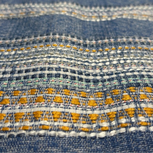 Anthropologie Akemi + Kin Dress Womens Size 12 Sleeveless Blue Striped Shift NWT - Picture 10 of 16